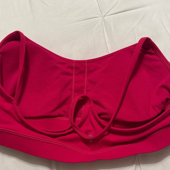 Lululemon Athletica Berry Pink Flow Sports Bra Size 12 - Picture 5 of 5